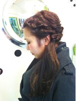 コンパス(COMPASS)&nbsp;サイド編み込みアレンジ