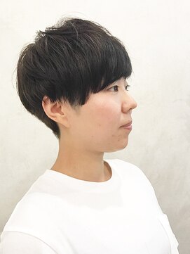 アクイール ピュール ヘア(Accueillir Pur hair) 刈り上げショートマッシュ【見附】【長岡】