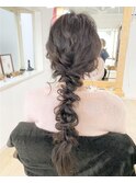 【AnFye.dueldo]パーティーヘアーセット