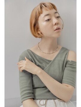ヘアーアンドアトリエ マール(Hair&Atelier Marl) 【Marl】シンプルなショートボブにナチュラルな素肌メイク♪