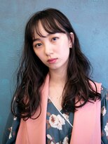 マウロア(MAULOA)&nbsp;【MAULOA】重軽ウェーブ 暗髪 艶ロング