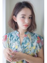 シー バイ ロンド 新宿(Sea by Lond)&nbsp;大人可愛い耳掛けボブヘアー【福島泰】