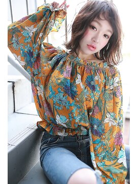 ラフィス ヘアー パーク 枚方2号店(La fith hair park) 【over hair】 トレンド☆ボブスタイル