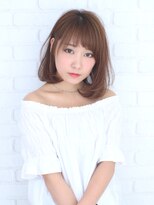 ハチ(hachi)&nbsp;外ハネボブ/アッシュベージュ/20代30代30代40代50代