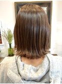 切りっぱなしボブ