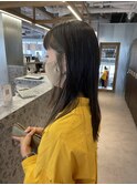 フェイスフレイミングカラーで垢抜けヘアスタイル