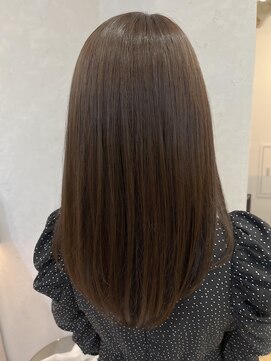 ロンドプランタン 恵比寿(Lond Printemps) 髪質改善＊透明感ヌーディカラーサラツヤロング【中居】