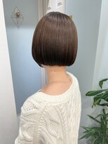 トゥーリ 薬院店(tuuli) tuuli miyu 髪質改善縮毛矯正/ミニボブ/ボブ/シナモンベージュ
