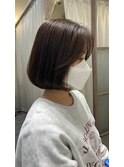 ぽてっと丸みボブ