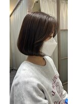 アンソル 戸田店(N'SOL) ぽてっと丸みボブ