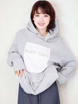 アディクト 東陽町西口(addict) 韓国風大人カール_オレンジブラウン_ミディアム[東陽町]