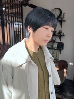 トレンチ(TRENCH)&nbsp;《TRENCH おつじ》マッシュショート ブルーグレー