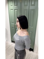 ラベスト キョウト(LOVEST)&nbsp;髪質改善◆straightperm＋tassel bob