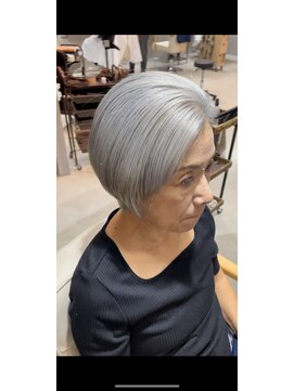 ブルー(BLUE.) マットシルバー