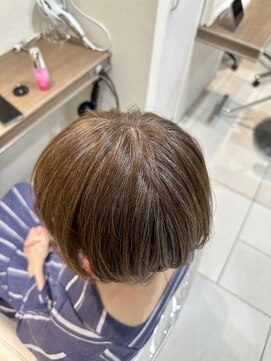 アッシュ 大泉学園店(Ash) 白髪染めに見えない白髪染め【脱白髪染め】