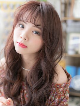 カバーヘアアンドスパ ブリス 浦和(COVER HAIR&SPA bliss) ★レッドブラウン波巻き小顔フレンチカジュアル20代30代40代★10