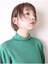 ヨファヘアー 岡本店(YOFA hair) 似合わせカットイメチェンフルバングハッシュカットショート0102