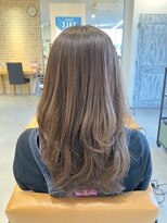 マーズ 山本丸橋店(Mars) ロングレイヤー×ベージュブラウン