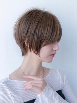 イルハバナ 渋谷(ill HAVANA) 20代30代大人かわいいショートシアカラー似合わせカット小顔前髪