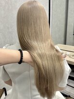 ロウル 渋谷(LOWRL)&nbsp;ミルクティーベージュ/ケアブリーチカラー