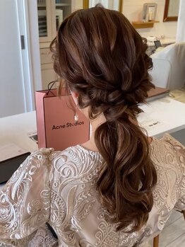 マシェリ バイ ハセ(ma cherie by HASE)の写真/結婚式や二次会、パーティーや女子会の前に！シーンに合わせたオシャレアレンジで特別な日を彩ります♪