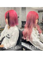 あるじゃんすー 京都店&nbsp;パールピンク#シールエクステ#デザインカラー#韓国#京都