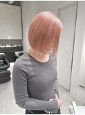 オレンジベージュ/オレンジカラー/名古屋美容院