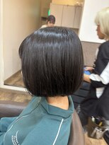 アルターリール(aL ter Rire)&nbsp;黒髪/ボブルフ/ネビージュ/小顔/ワンレン