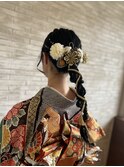 編みおろしアレンジ