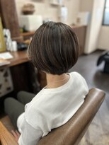 アート(art)&nbsp;続けていく白髪ぼかしハイライト