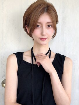 アフロート ルヴア(AFLOAT RUVUA) 似合わせ ショート ボブ 30代 40代 小顔 新宿 ひし形 前上がり