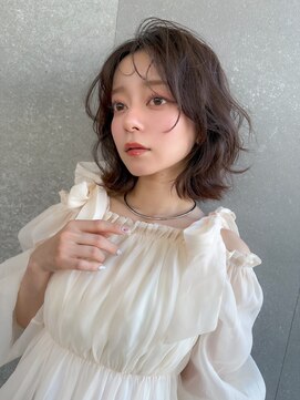 ロンド エスポワール 錦糸町(Lond espoir) ☆グランマッシュ/オリーブグレー/ショート/ヘイリーボブ/前髪