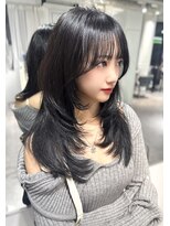 ユーフォリア 渋谷グランデ(Euphoria SHIBUYA GRANDE)&nbsp;韓国ハッシュレイヤーカット♪