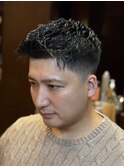 ビジネスアイロンパーマ