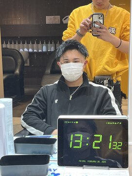 ルースト 渋谷店(ROOST) ジェットモヒカンツイストパーマ