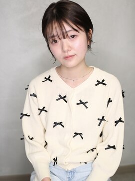 バース(BIRTH) 天神【BIRTH】シースルーバング耳かけ外ハネボブ