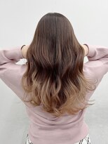 アライブ キチジョウジ(ALIVE Kichijoji) 【ALIVE吉祥寺】ミルクティーベージュグラデーションカラー