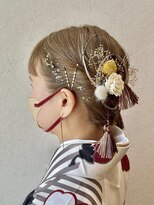 シャルムバイケンジ(Charm.by KENJE)&nbsp;【ショートヘアアレンジ】成人式/卒業式/編みおろし/結婚式