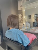 ソーホーニューヨーク 函館店(SOHOnewyork)&nbsp;切りっぱなしボブ　函館/五稜郭/函館美容室