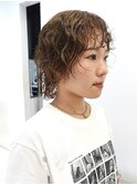 くせ毛/ショートウルフ