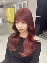 どのシーズンでも人気！ハイトーン×韓国ヘアで大人っぽピンクカラー◎