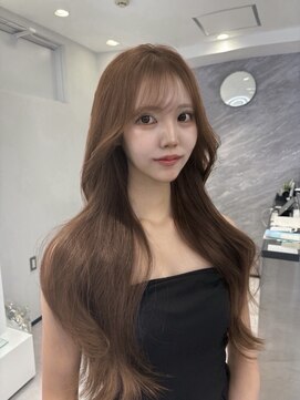 アルドーレフィエロ シンサイバシ(Ardore fiero shinsaibashi) ブリーチなしダブルカラーで作るハニーベージュ♪