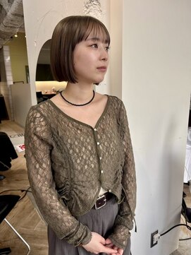 ラヴィズム 長岡店(LUVISM) 韓国/顔周りレイヤー/ダブルカラー/ベージュ/前髪新潟長岡宮関