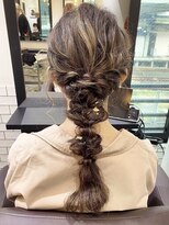 salon de MiLK 札幌大通店【サロン ド ミルク】 金箔ヘアセット