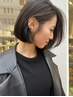 薬院【カット＋カラー＋ポイントインナー/ハイライト】18980円/白髪ぼかし