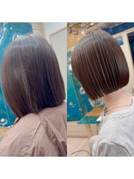 ラニハナクドウ(lanihana.kudo) #ストンボブ#ストレート施術