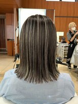 トレース 半田店(TRACE)&nbsp;【ハイライト】上品ツヤストレートボブで小顔見せ