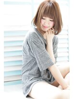 オウル(Owll)&nbsp;ボブベースナチュラル可愛い[mignon]U.S.Jショート