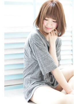 オウル(Owll) ボブベースナチュラル可愛い[mignon]U.S.Jショート