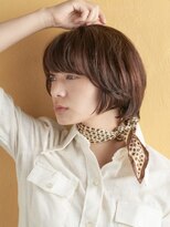 ミンクス 青山店(MINX)&nbsp;丸みショートボブ#モード#3Dカラー#ジグザグバング#ミニマムボブ